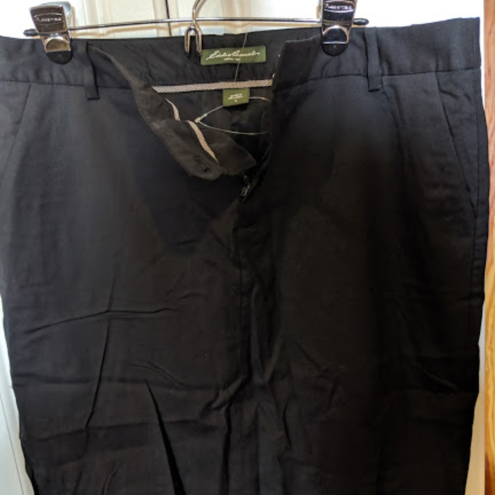 Black Wool Skirt